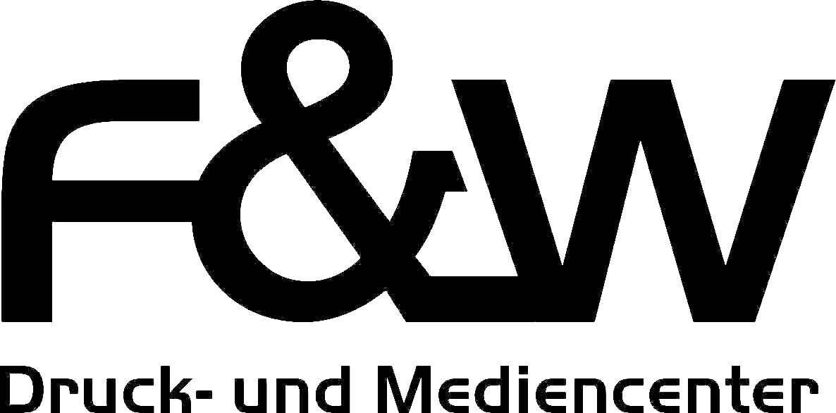 F&W Druck- und Mediencenter Logo