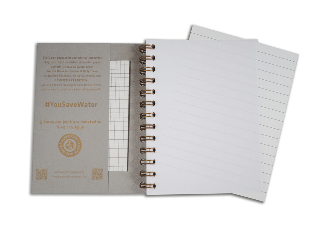 Notebook Viva con Agua — Bild 4